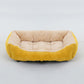Square Plush Pet Bed for Dogs & Cats