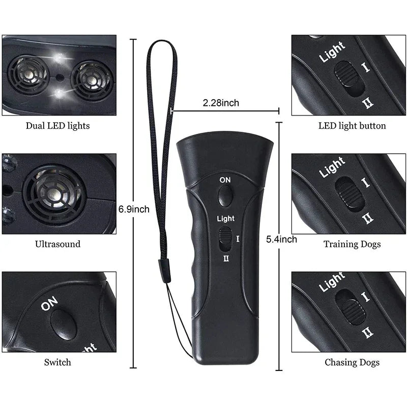 Ultrasonic Dog Bark Stop Trainer