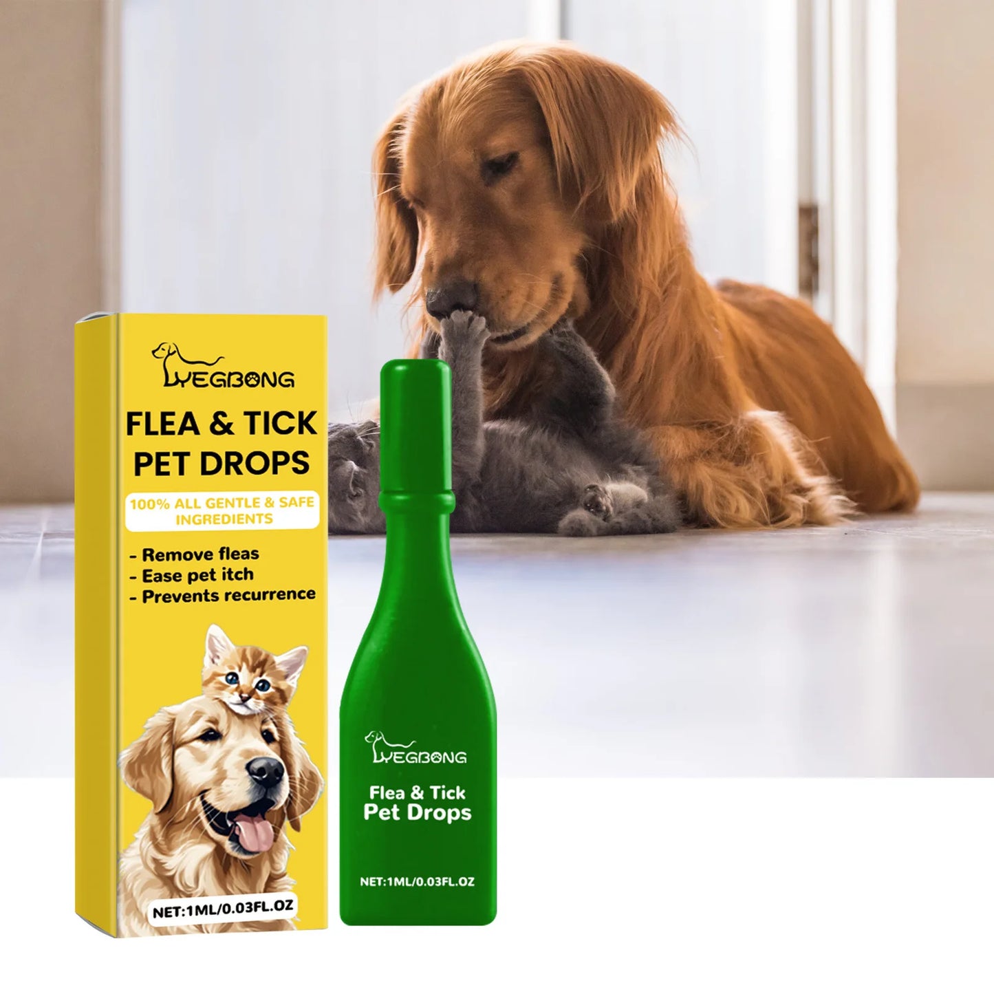 Cat Anti-Flea & Tick Drops