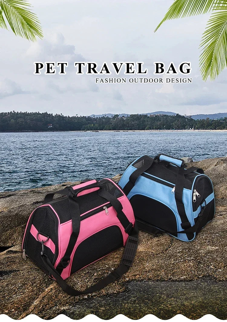 Breathable Mesh Pet Carrier Bag