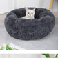 Plush Round Pet Nest Bed
