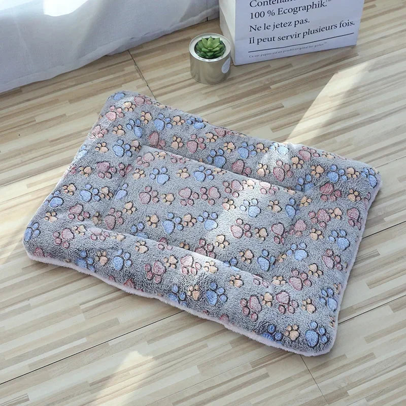 Double-Sided Plush Pet Mat
