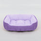 Square Plush Pet Bed for Dogs & Cats