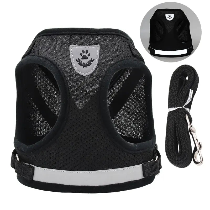 Reflective Mesh Pet Harness