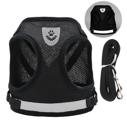 Reflective Mesh Pet Harness
