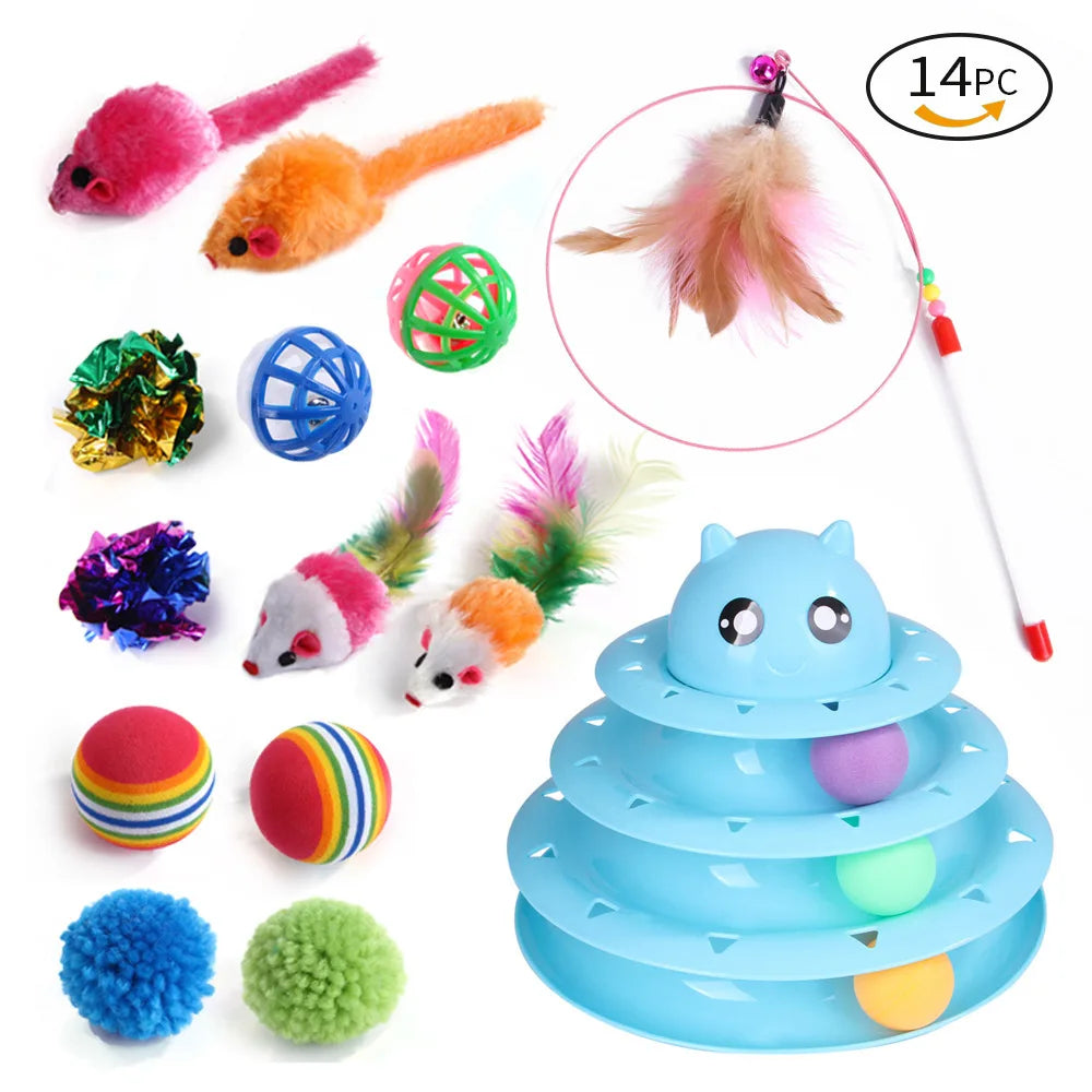 DualPet 20-Piece Cat Toy Set