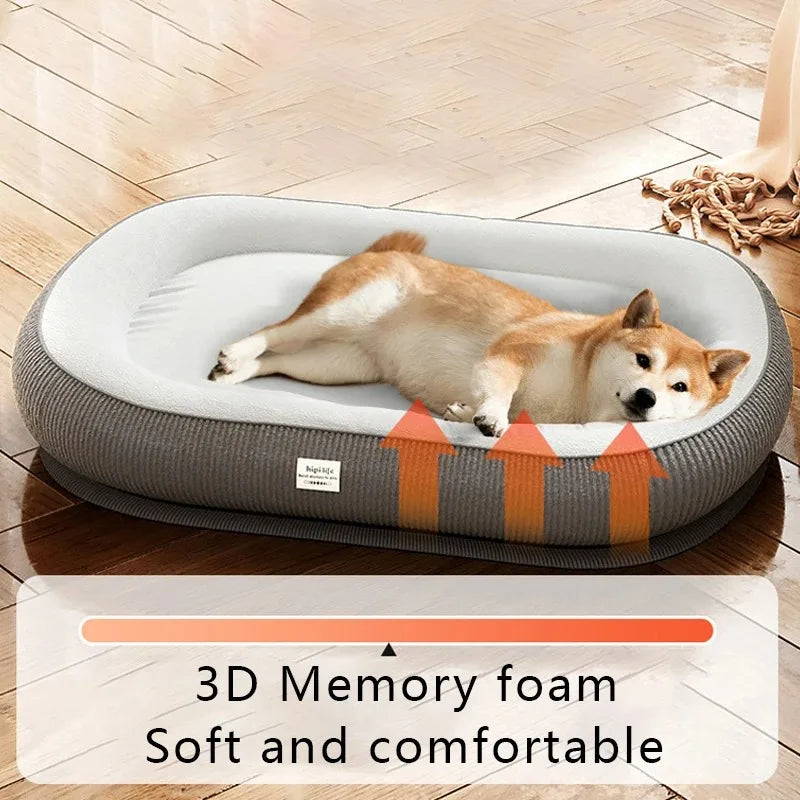 Plush Pet Bed for Dogs & Cats