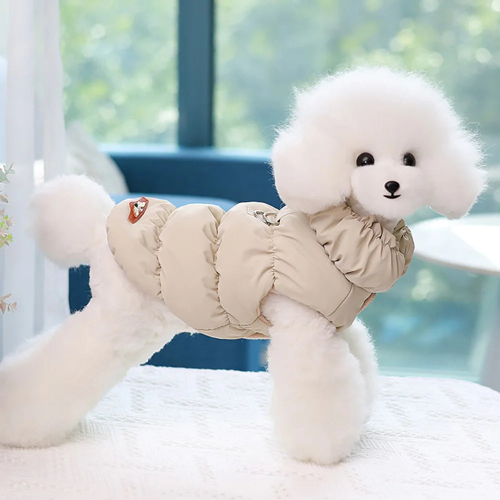 Soft Warm PET Clothes for Winter Padded Coat/Jacket/Vest/ Pet Outfit