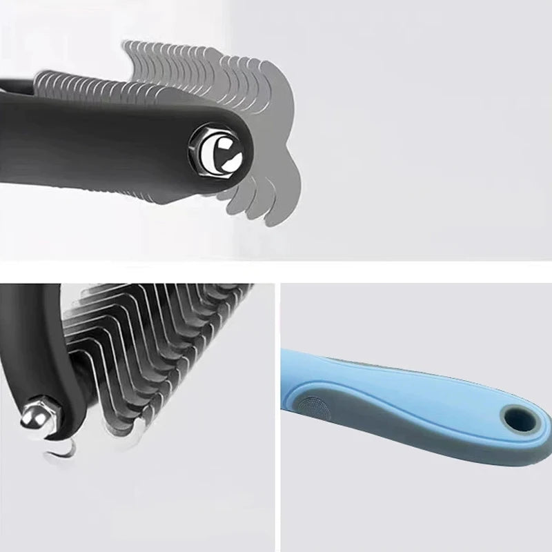 Pet Deshedding & Grooming Brush