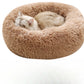 Plush Round Pet Nest Bed