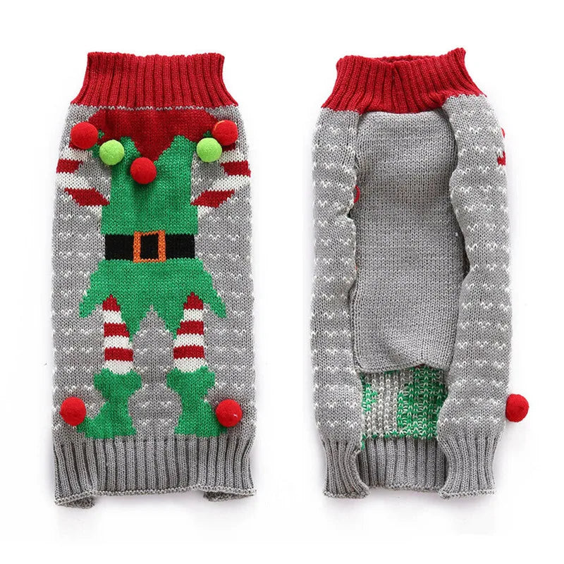 Dogs and other pets Christmas Knitted Sweater