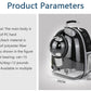 Transparent Pet Backpack – Breathable Cat & Small Dog Carrier, Portable Space Capsule Design