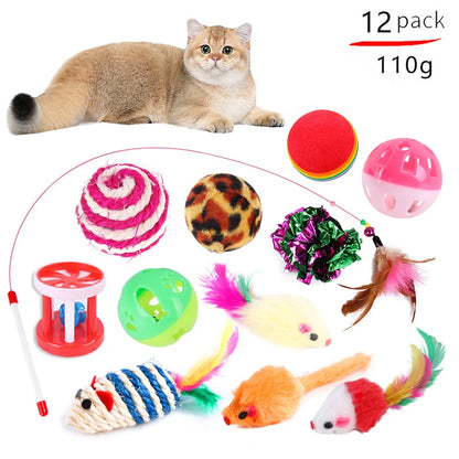 DualPet 20-Piece Cat Toy Set