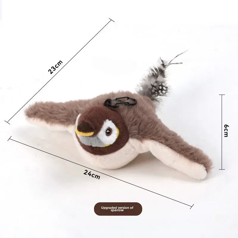 Interactive Catnip Bird Toy for Cats & Dogs