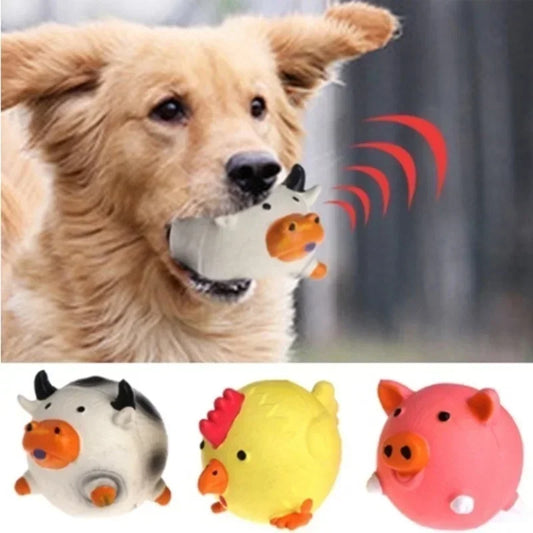 Dog Squeaky Vocal Toy