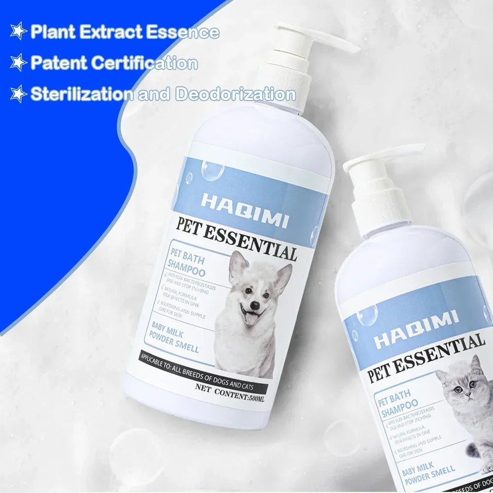 Pet Bath Shampoo 500ml – Gentle & Deodorizing