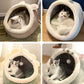Foldable Cartoon Cat & Dog Bed