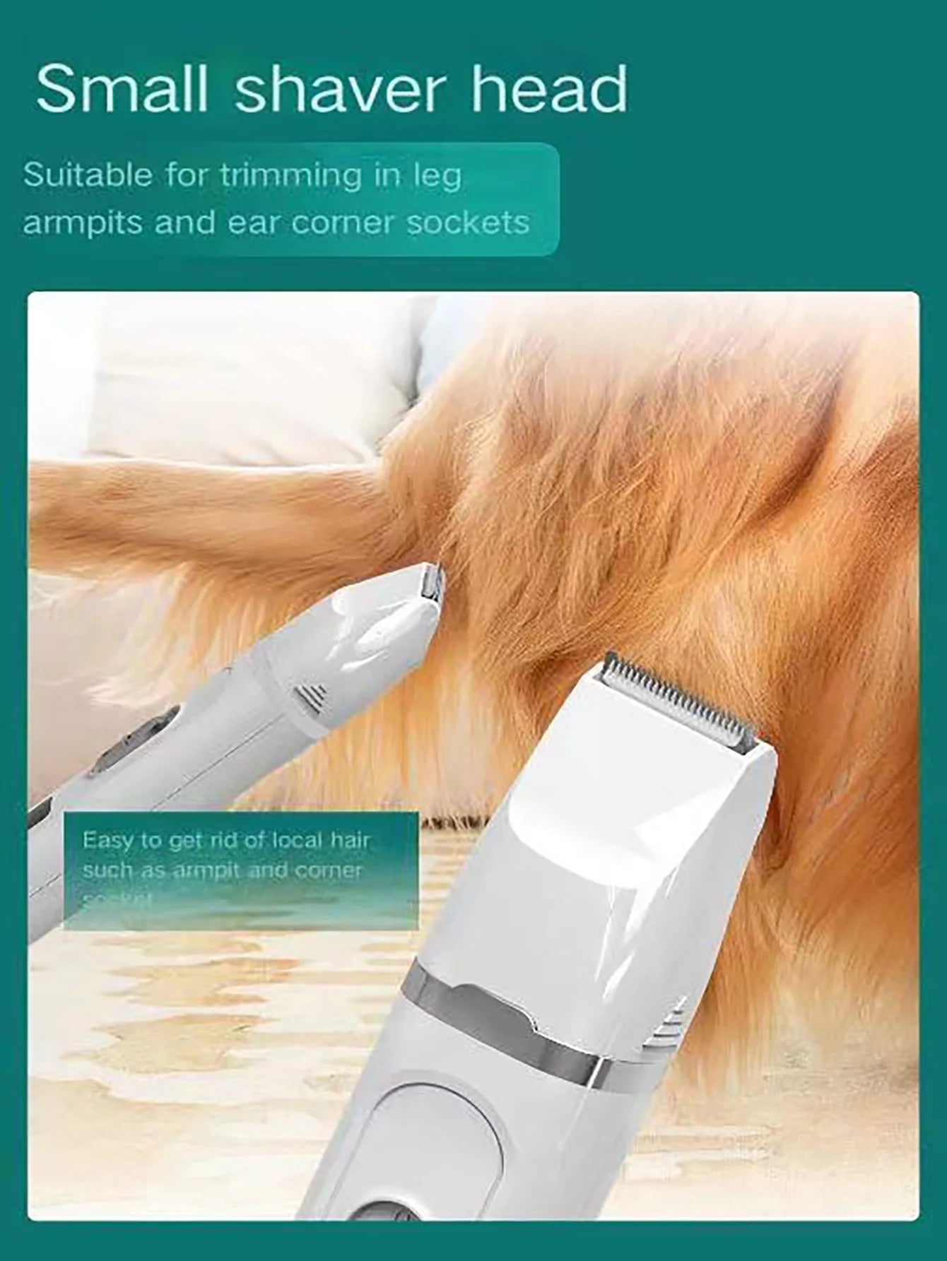 Electric Pet Hair Clipper Rechargeable