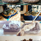 Square Plush Pet Bed for Dogs & Cats