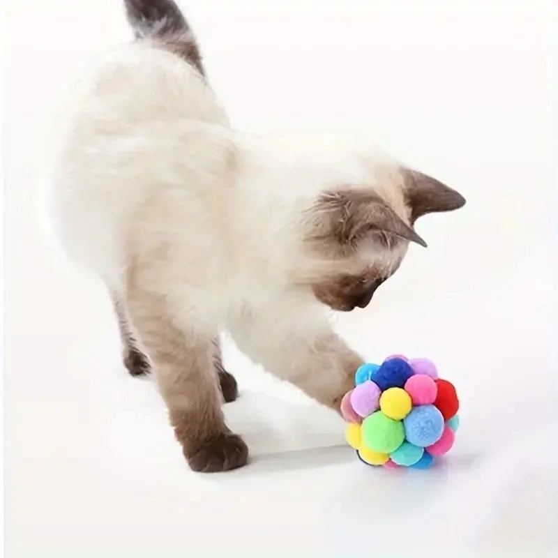 Cat Plush Bell Balls – 1/3 Pack