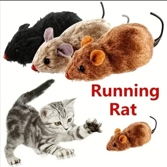 Plush Running Mouse Toy