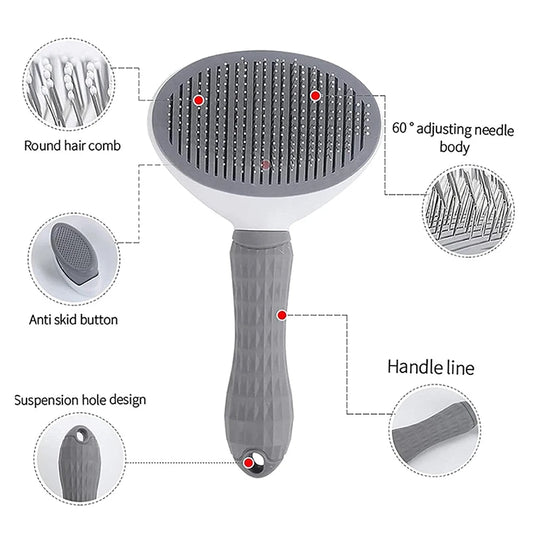 Long-Haired Dog & Cat Grooming Comb