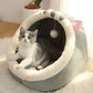 Foldable Cartoon Cat & Dog Bed