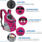 Double-Shoulder Mesh Pet Backpack