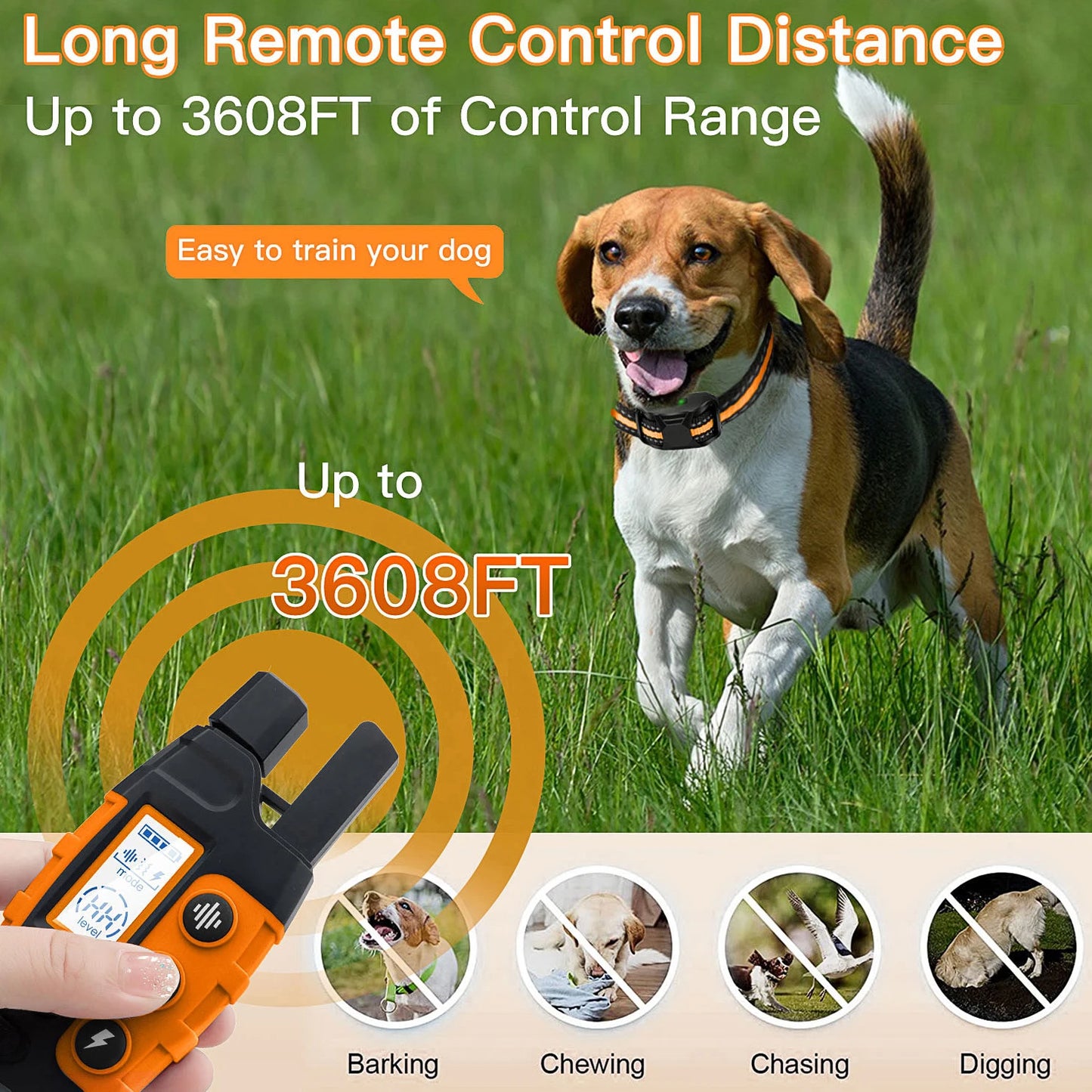 Waterproof Electric Dog Training Collar