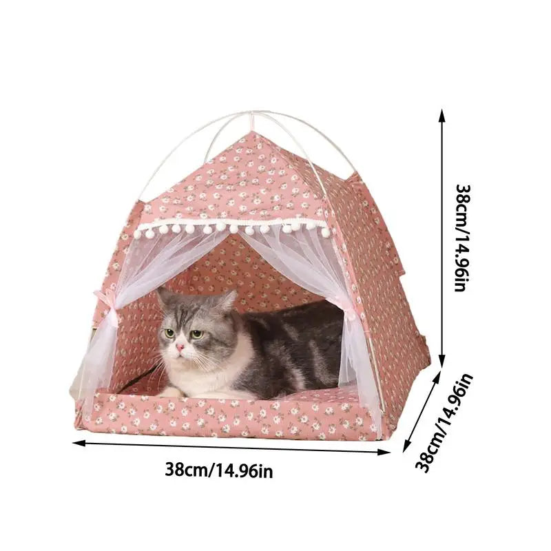 Portable Cat Tent & Pet Playpen