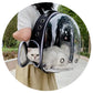 Transparent Pet Backpack – Breathable Cat & Small Dog Carrier, Portable Space Capsule Design
