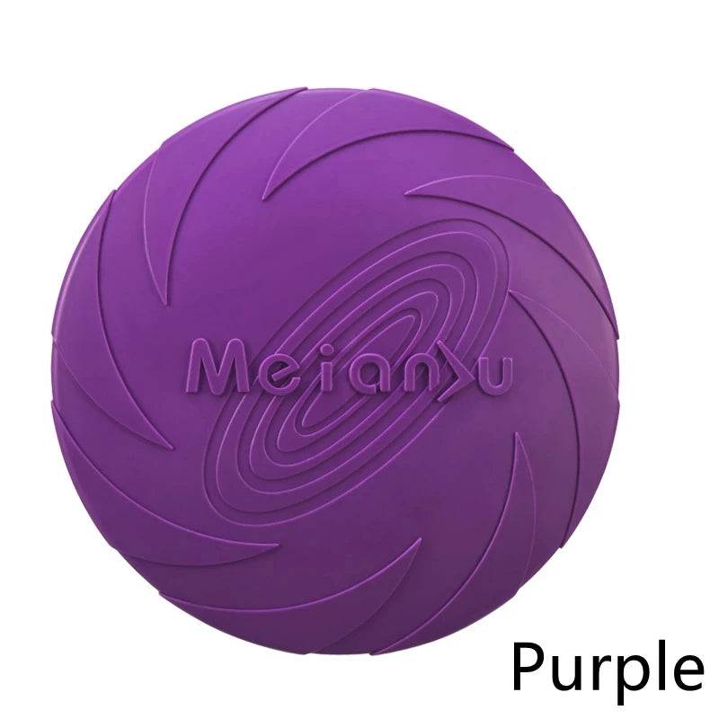 Durable Silicone Dog Flying Disc – Bite-Resistant, Outdoor Training & Play Toy