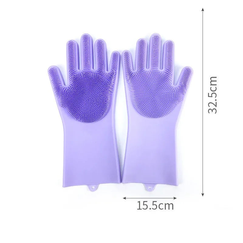 Pet Grooming Hair Removal Gloves