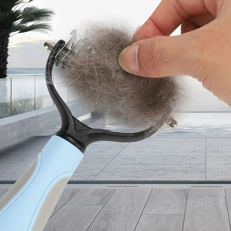 Pet Deshedding & Grooming Brush