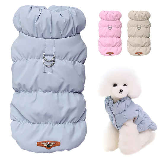 Soft Warm PET Clothes for Winter Padded Coat/Jacket/Vest/ Pet Outfit