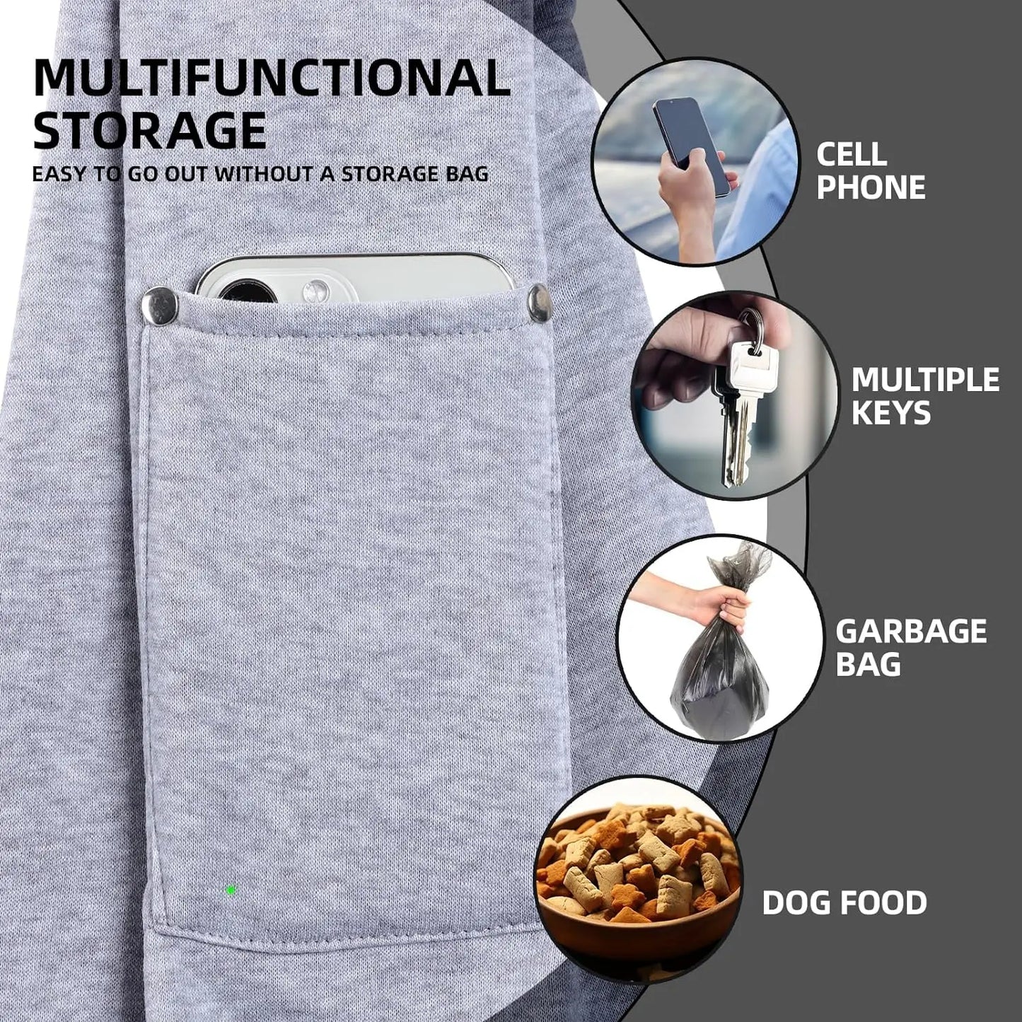 Cotton Crossbody Pet Sling Bag