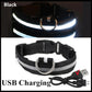 LED Dog Collar – USB Rechargeable Glow Collar with 3 Light Modes for Night Safety