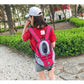 Double-Shoulder Mesh Pet Backpack