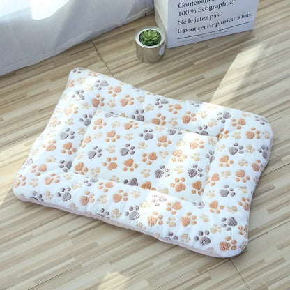 Double-Sided Plush Pet Mat