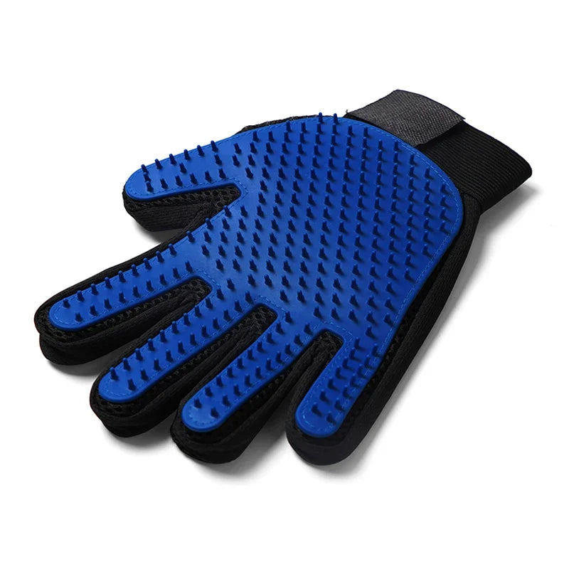 Silicone Pet Grooming Gloves for Cats & Dogs