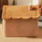 Foldable Washable Pet House Bed