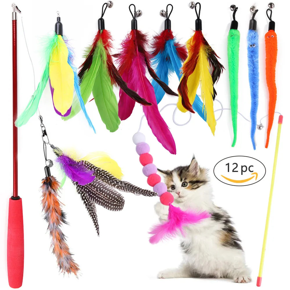 DualPet 20-Piece Cat Toy Set