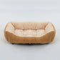 Square Plush Pet Bed for Dogs & Cats