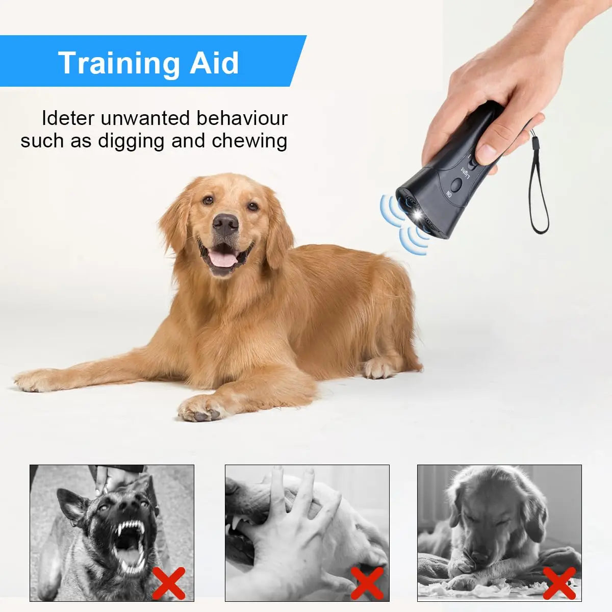 Ultrasonic Dog Bark Stop Trainer