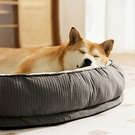 Plush Pet Bed for Dogs & Cats