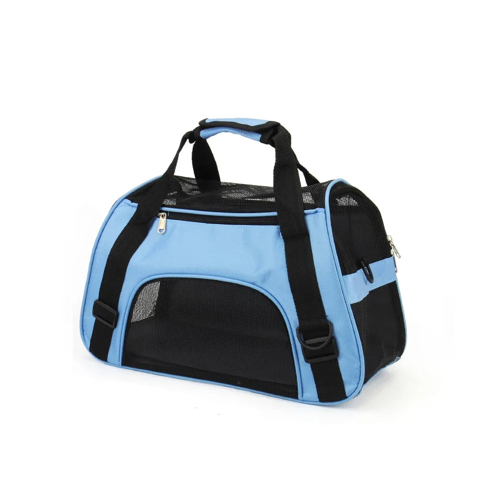 Portable Mesh Pet Carrier Bag