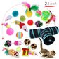 DualPet 20-Piece Cat Toy Set