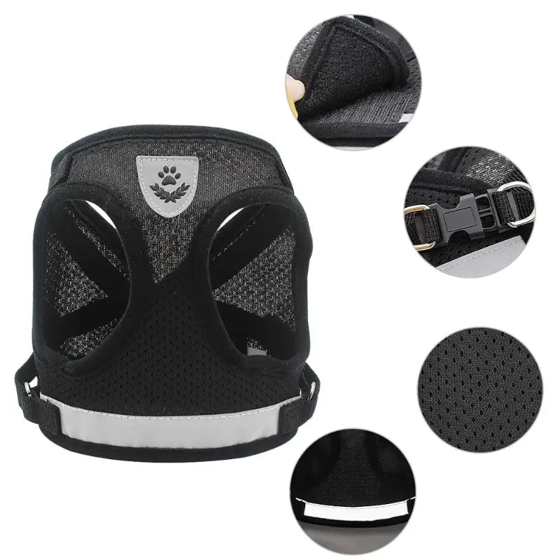 Reflective Mesh Pet Harness