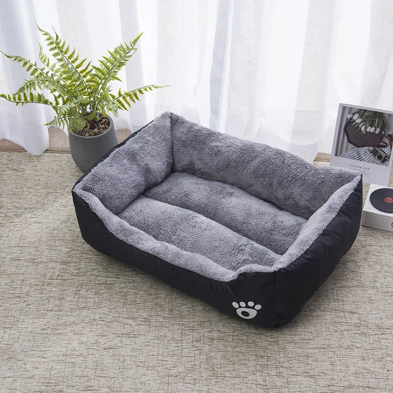 Colorful Square Waterproof Pet Bed