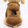 Pet sweater cowboy pocket two-legged for winter pet clothes